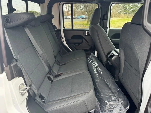 New 2026 Bright White Clear-Coat Exterior Paint Jeep Sport S image 16