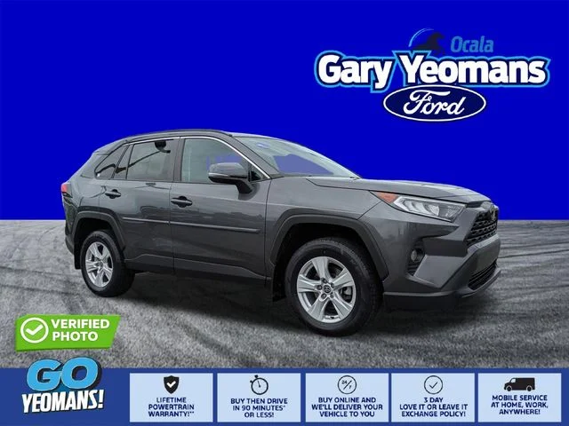 Certified Used 2021 Magnetic Gray Metallic Toyota XLE image 1