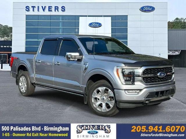 Used 2021 Silver Ford Platinum image 1
