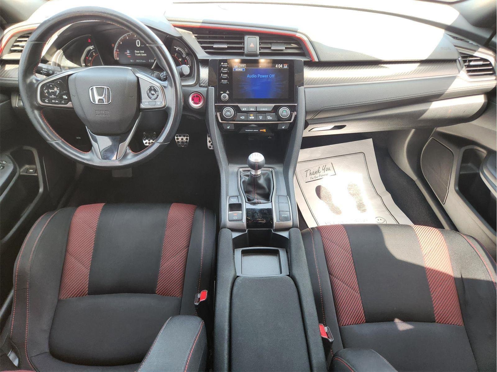 Certified Used 2020 Platinum White Pearl Honda SI image 24