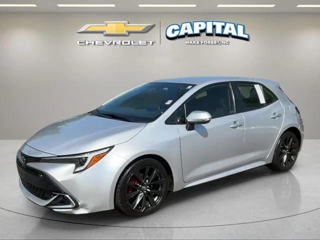 Used 2023 Silver Toyota XSE image 1