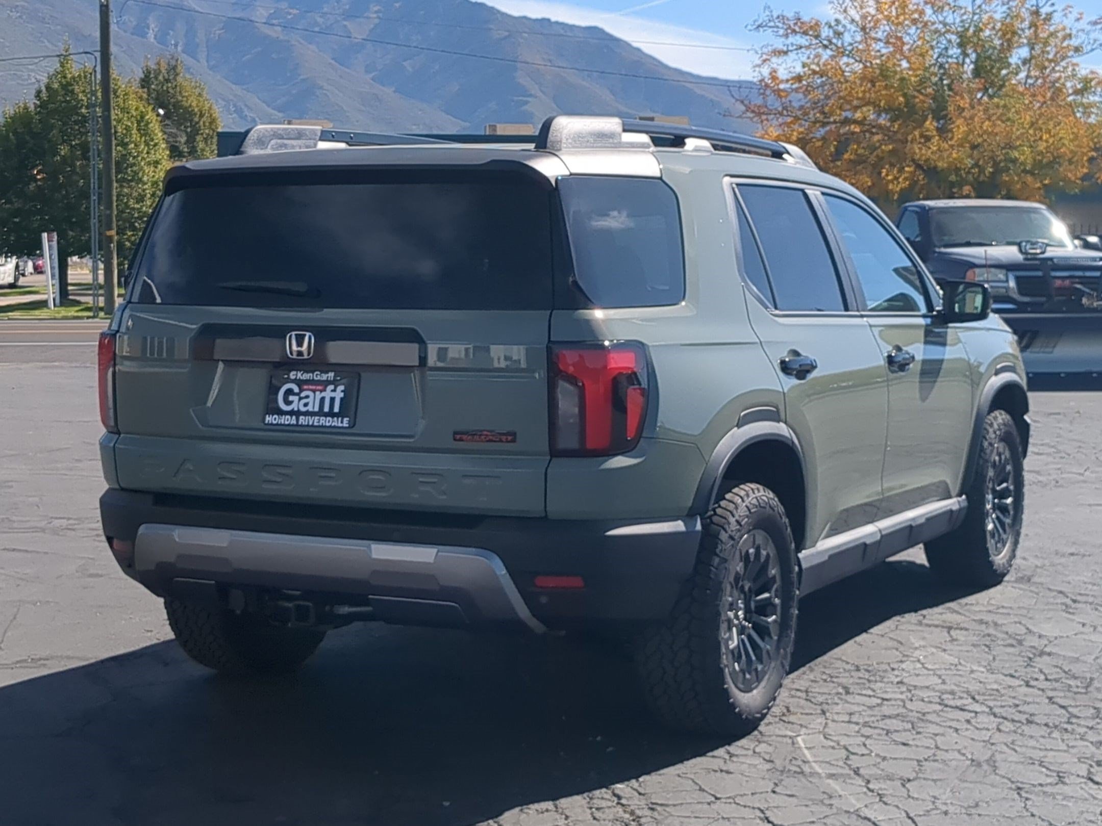 New 2026 Ash Green Metallic Honda TrailSport image 3