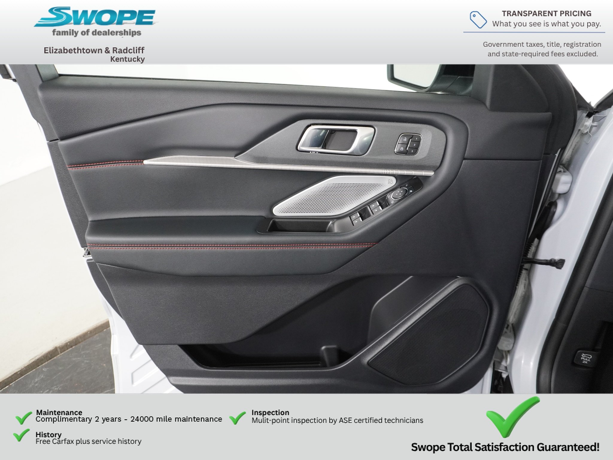 Used 2026 Space White Metallic Ford ST image 15