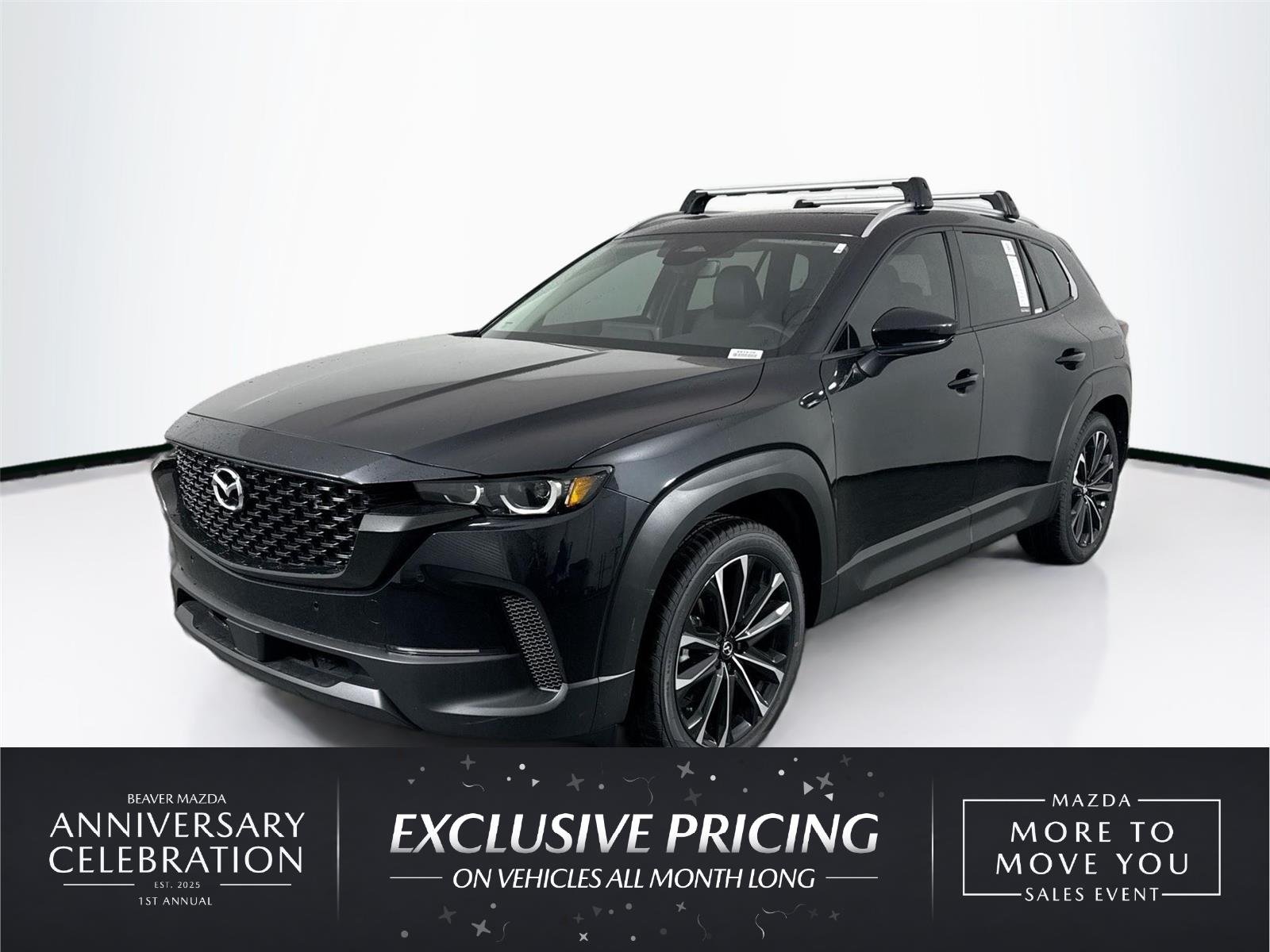 New 2026 Jet Black Mica Mazda 2.5 S Premium AWD image 1