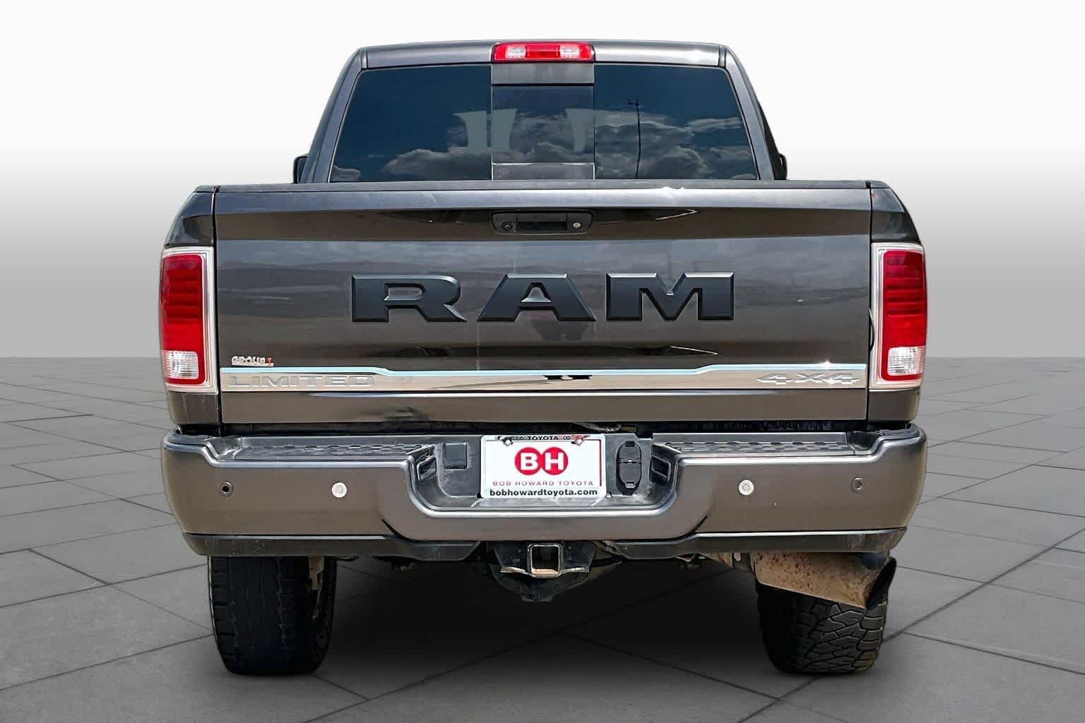 Used 2017 Granite Crystal Metallic Clearcoat Ram Limited image 4