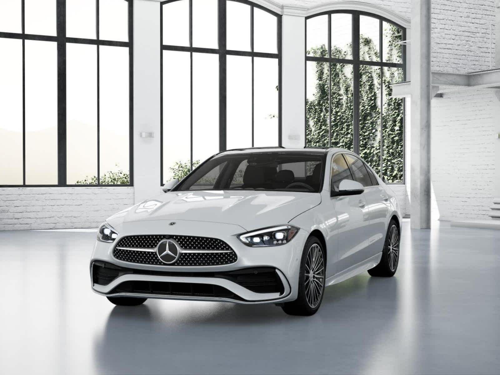 New 2026 MANUFAKTUR Moonlight White Metallic Mercedes-Benz C 300 image 40