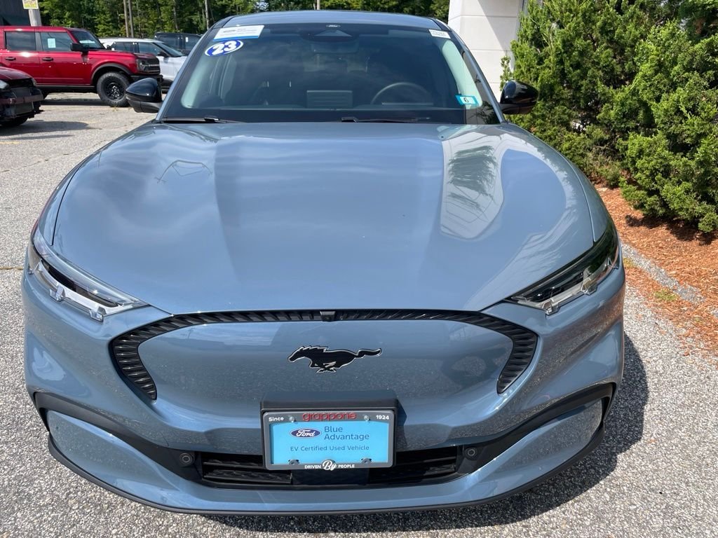 Certified 2023 Ford Mustang Mach-E Select AWD with VIN 3FMTK1S57PMA86836 for sale in Bow, NH
