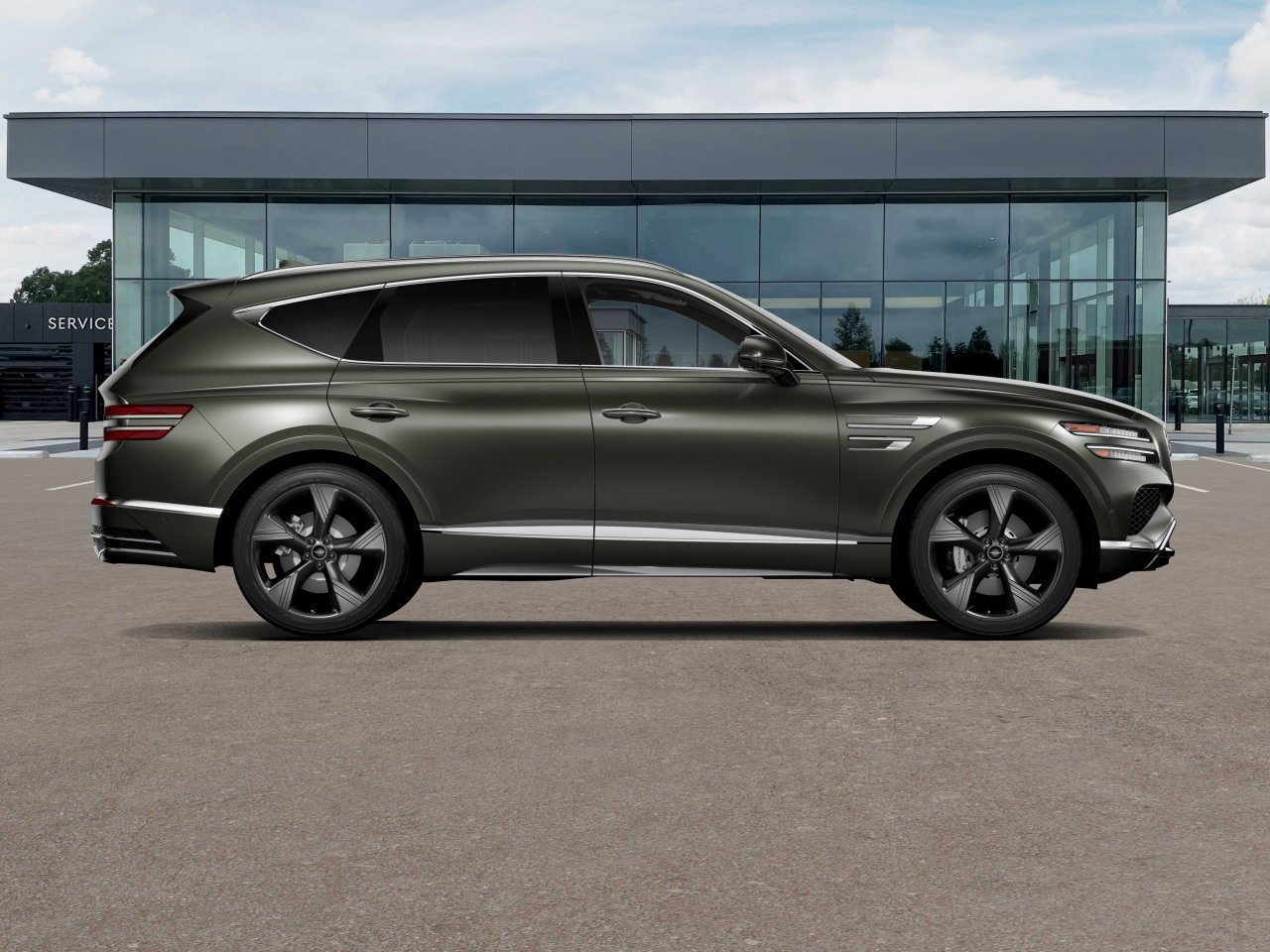 New 2026 Storr Green Matte Genesis GV80 2.5T PRESTIGE AWD image 4