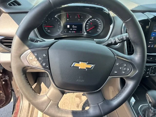 Used 2023 Black Cherry Metallic Chevrolet LT Leather image 12