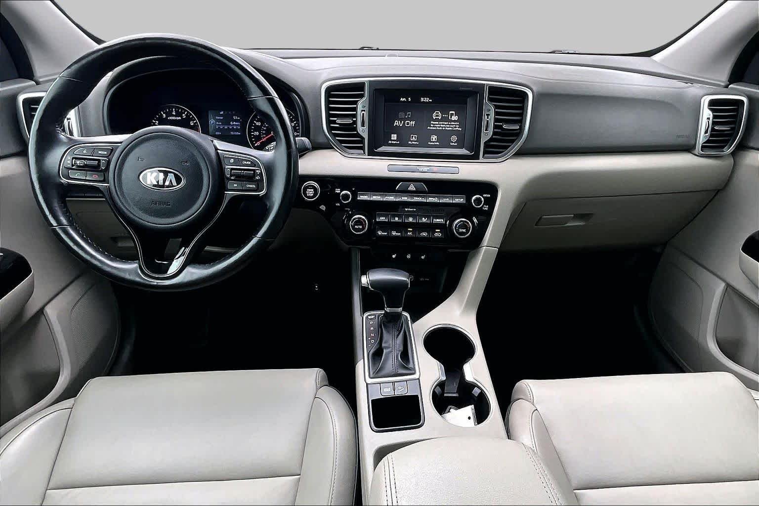 Used 2019 Black Cherry Kia EX image 16