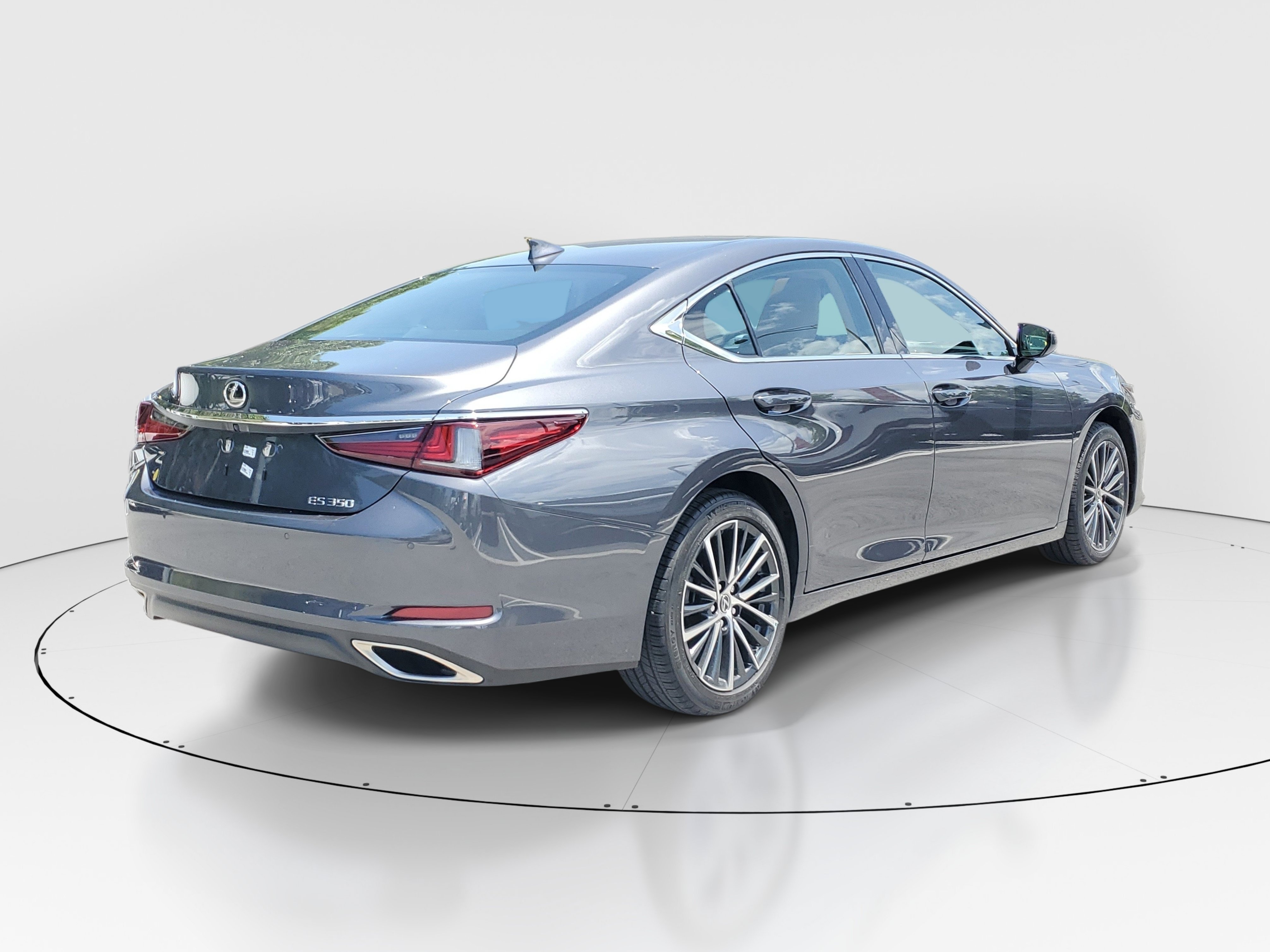 Certified Used 2024 CLOUDBURST GRAY Lexus ES 350 image 6