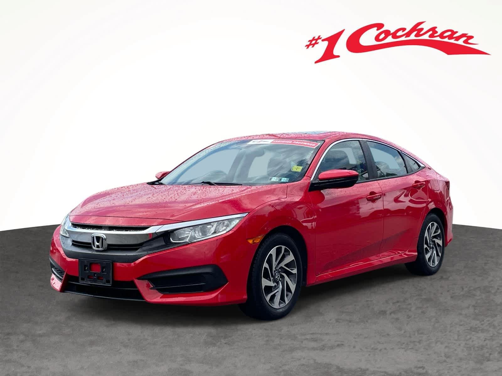 Used 2017 Rallye Red Honda EX image 16