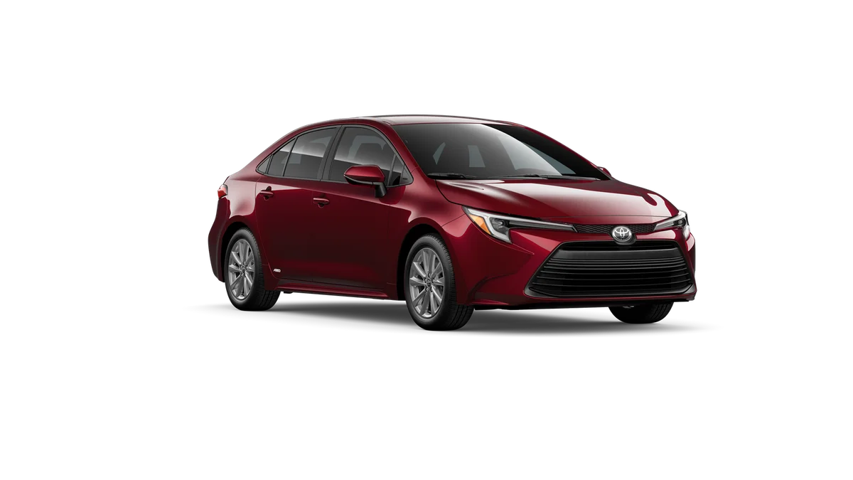 New 2026 Ruby Flare Pearl Toyota Hybrid LE image 38