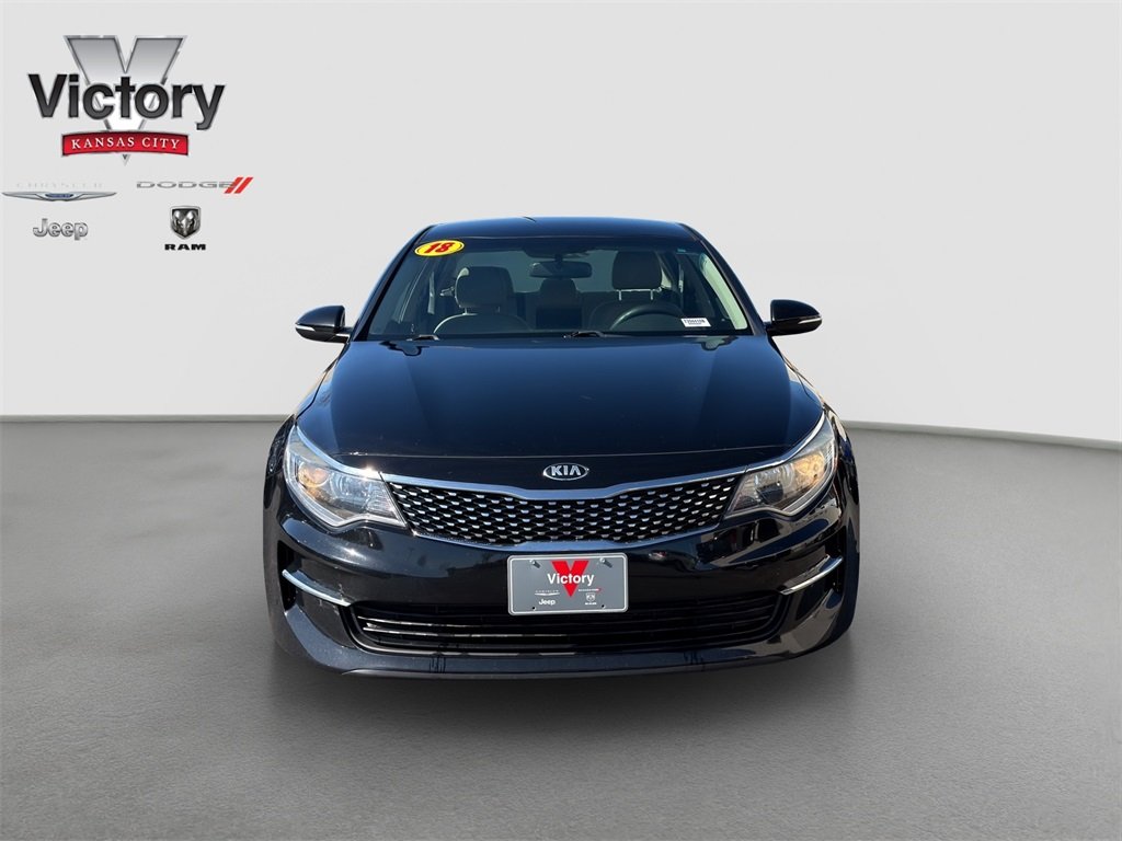 Used 2018 Kia Optima EX with VIN 5XXGU4L35JG230942 for sale in Kansas City