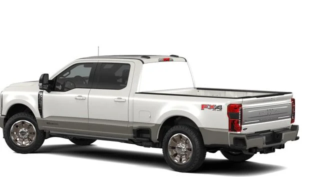New 2026 Star White Metallic Tri-Coat Ford King Ranch image 2