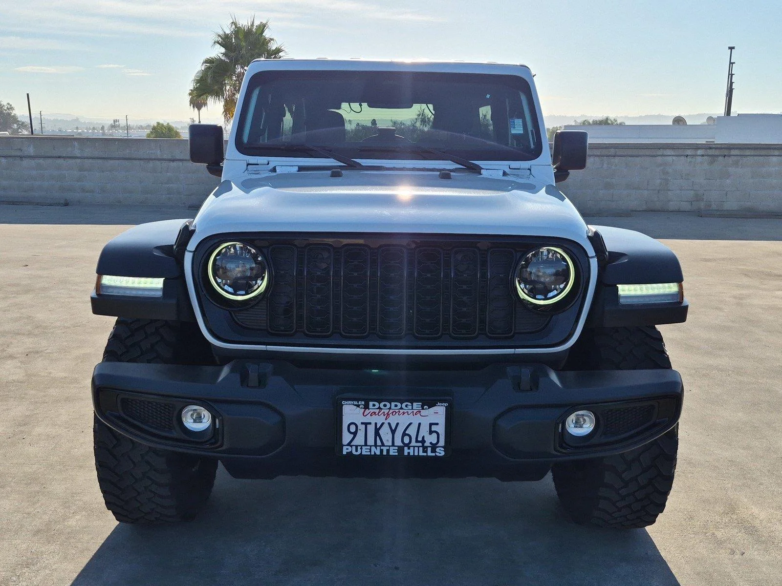 Certified Used 2025 Bright White Clearcoat Jeep Willys image 3