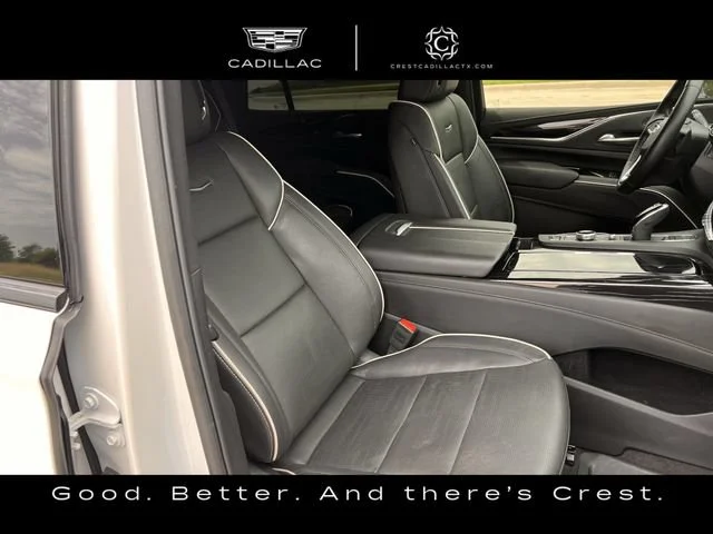 Used 2024 Crystal White Tricoat CADILLAC Sport image 28