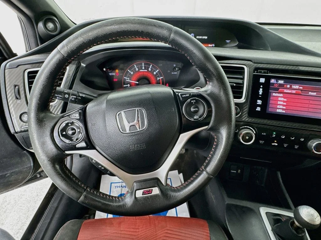Used 2015 Crystal Black Pearl Honda Si image 12
