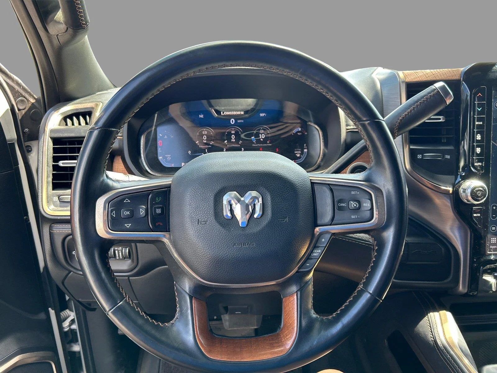 Used 2023 Pearl White Ram Longhorn image 28