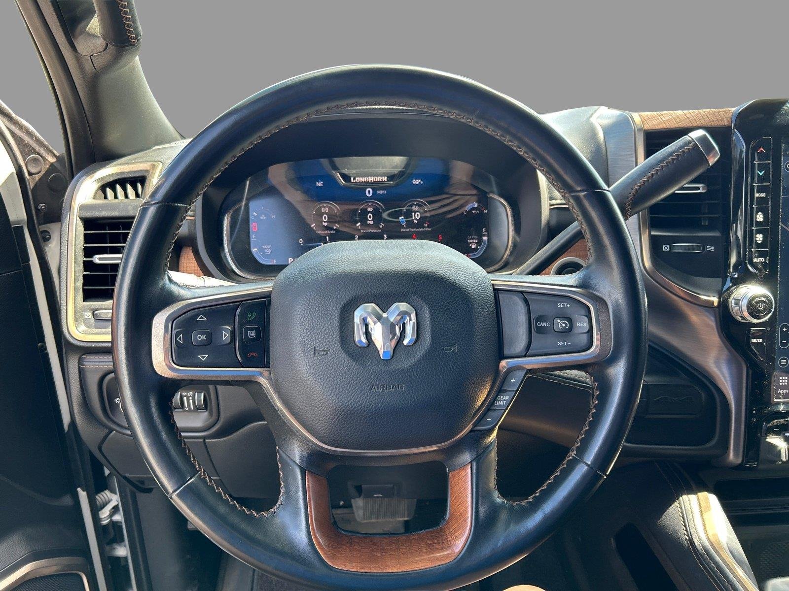 Used 2023 Pearl White Ram Longhorn image 28