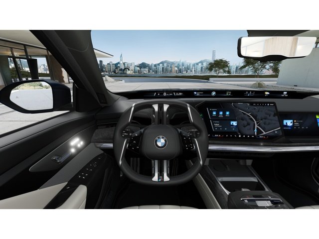 New 2027 Tanzanite Blue II Metallic BMW 740 image 13