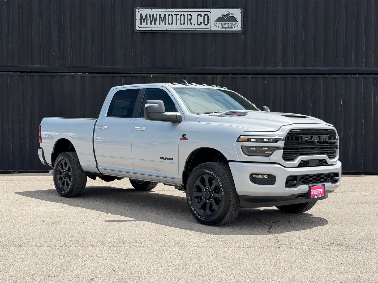 New 2026 Silver-Zynith Exterior Paint RAM Laramie image 1
