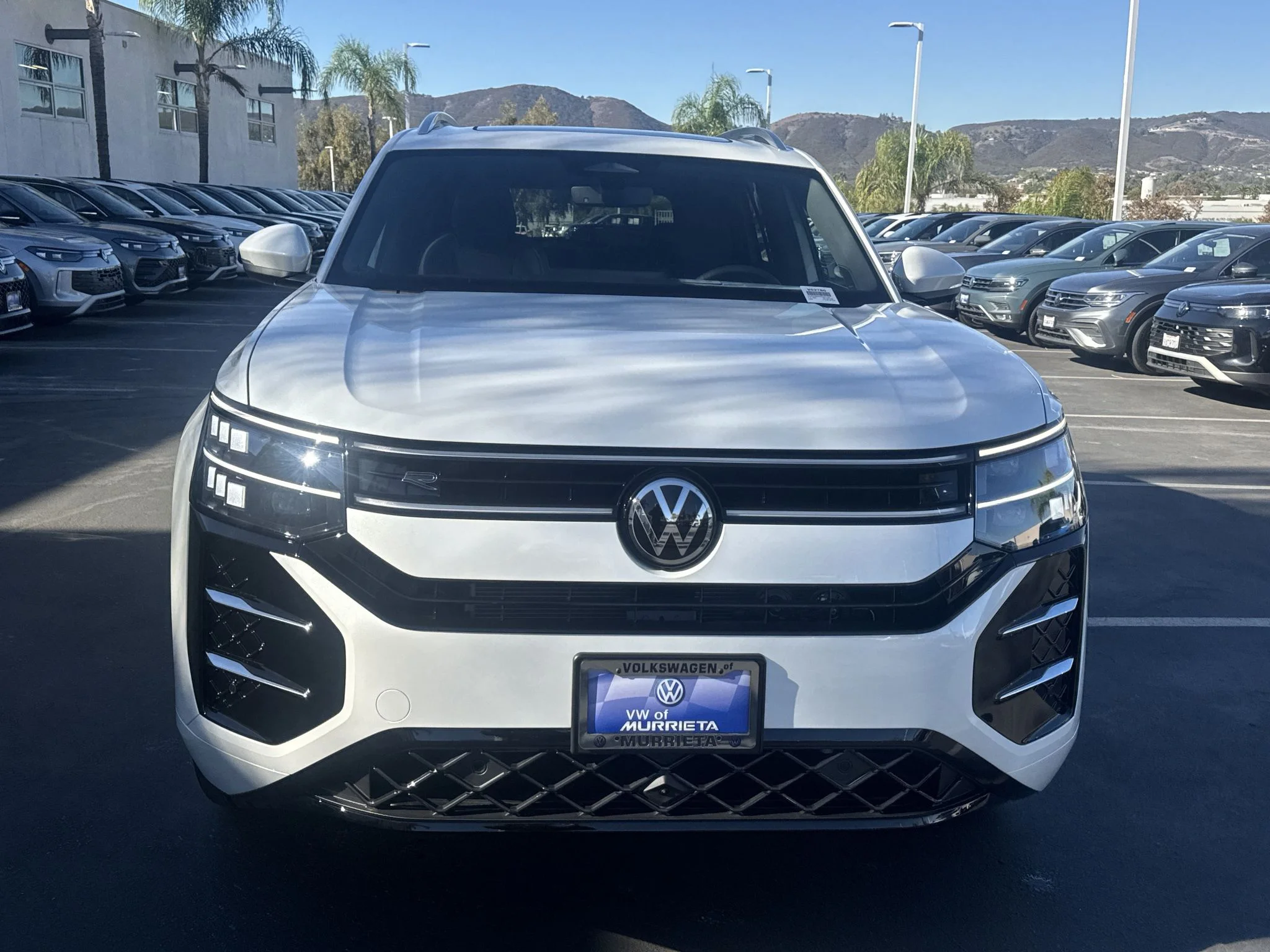 New 2027 Opal White Pearl Volkswagen SEL Premium R-Line image 2