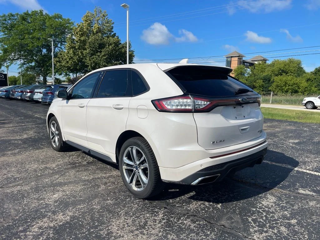 Used 2016 White Platinum Metallic Tri-Coat Ford Sport image 2