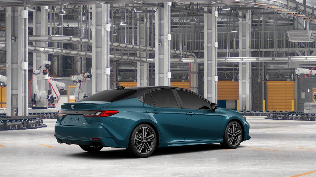 New 2026 Ocean Gem with Midnight Black Metallic roof Toyota XSE image 10