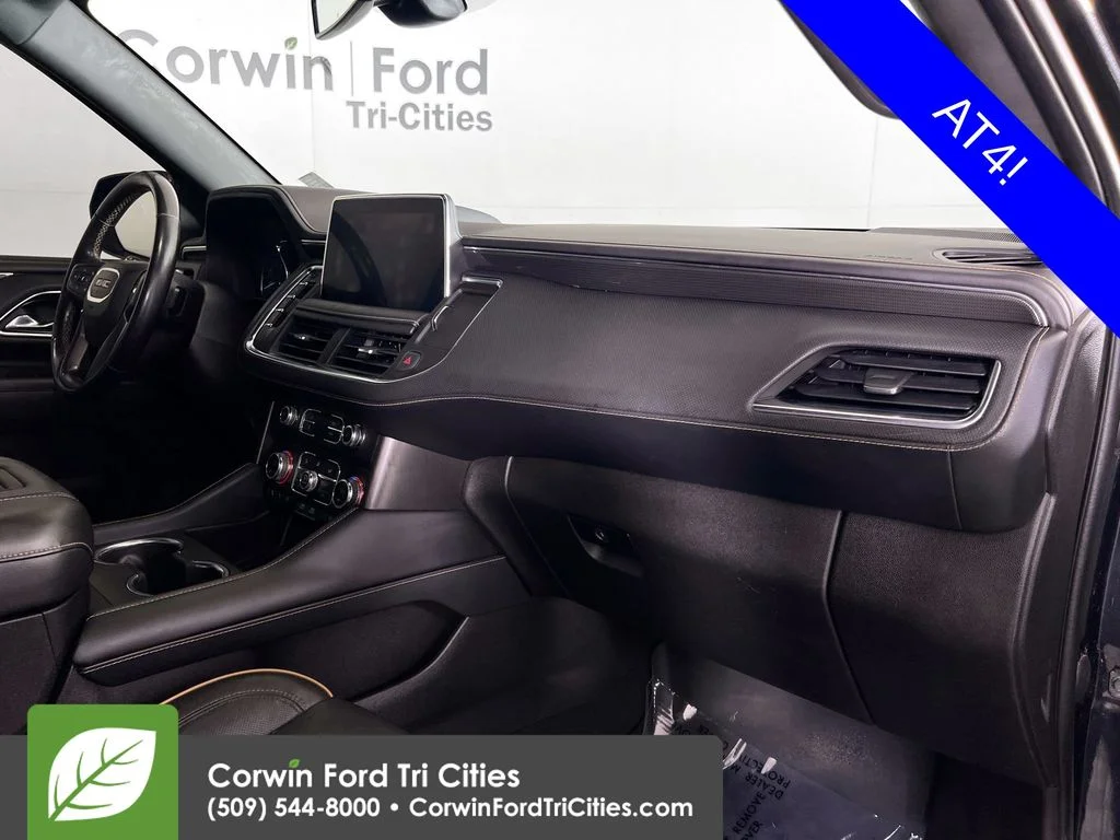 Used 2021 Black GMC AT4 image 32