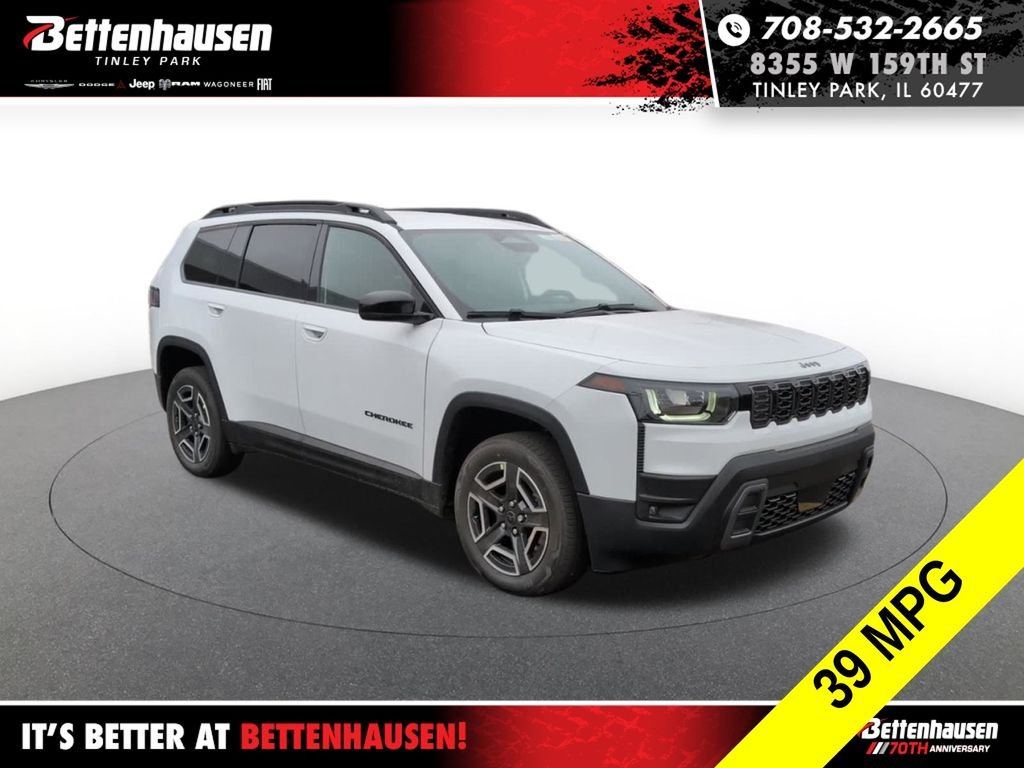 New 2026 Bright White Clearcoat Jeep Limited image 3
