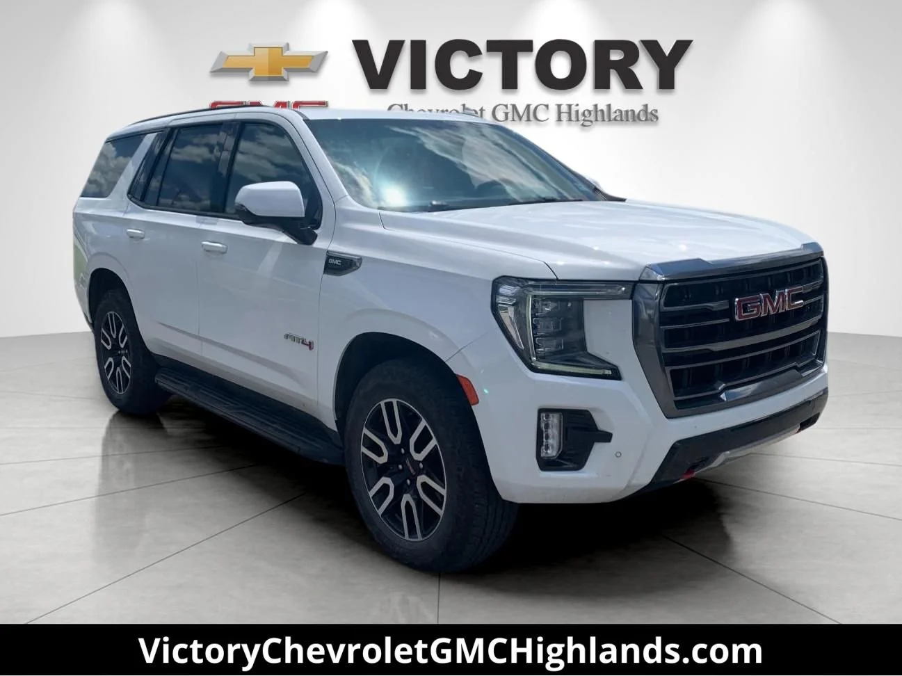 Used 2023 Summit White GMC AT4 image 1