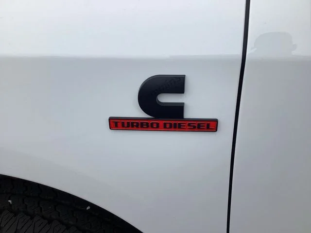 New 2026 Bright White Clearcoat Ram BLACK EXPRESS CREW CAB 4X4 8