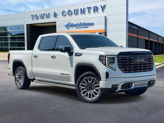 Certified Used 2025 White Frost Tri-Coat GMC Denali Ultimate image 1