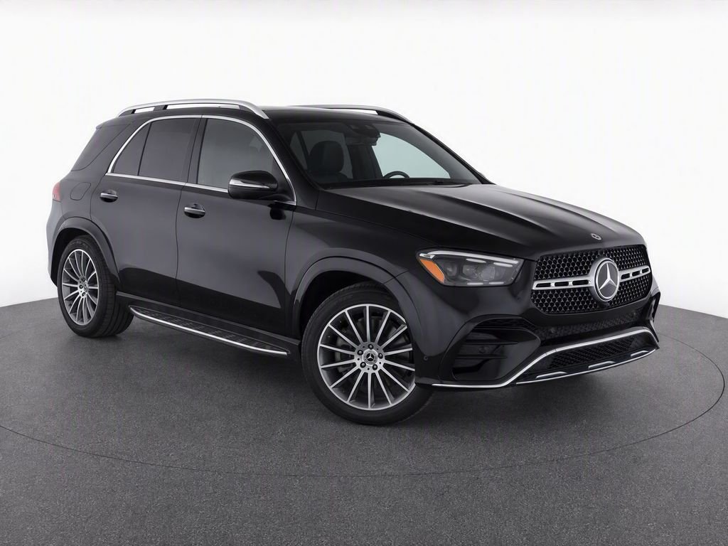 Used 2025 Black Mercedes-Benz GLE 450e image 2