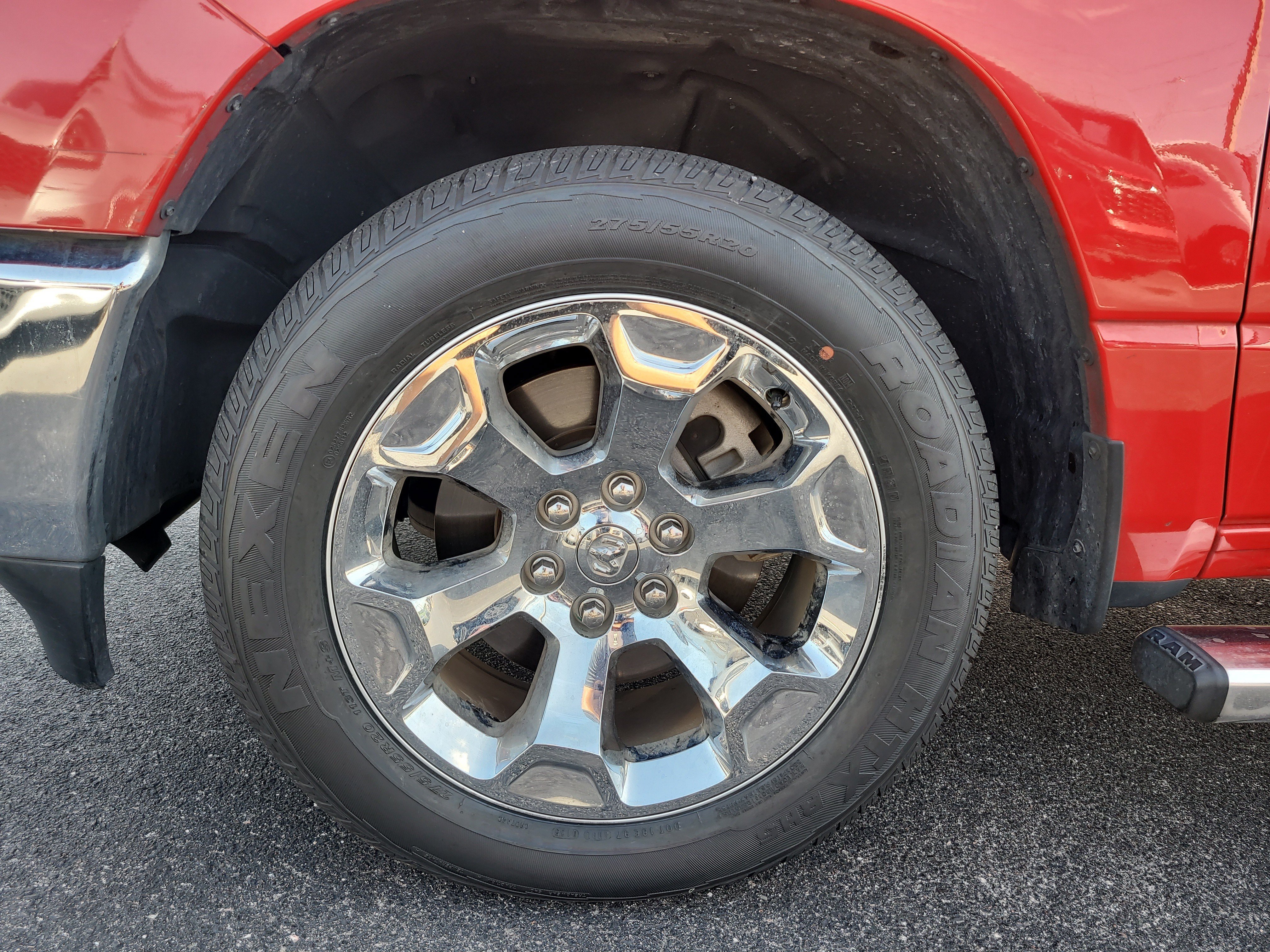 Used 2023 Flame Red Clearcoat Ram Big Horn image 10