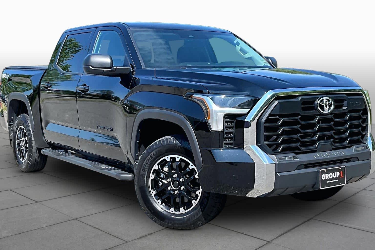 Used 2024 Midnight Black Metallic Toyota SR5 image 3