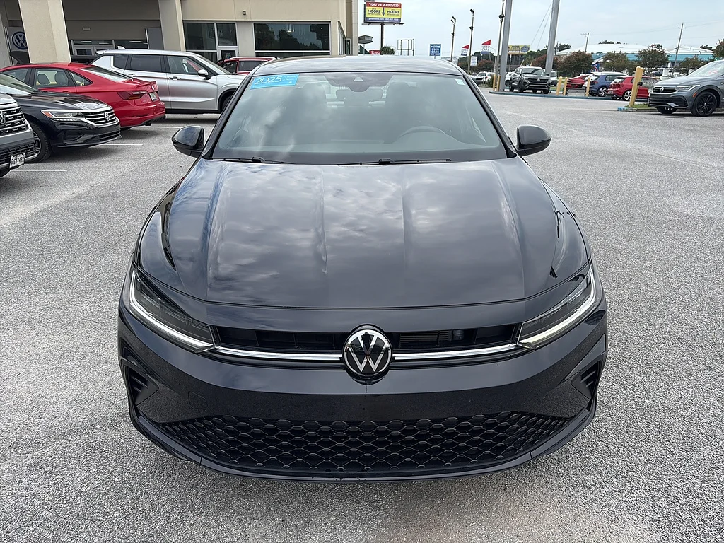 Certified Used 2025 Deep Black Pearl Volkswagen Sport Auto image 8