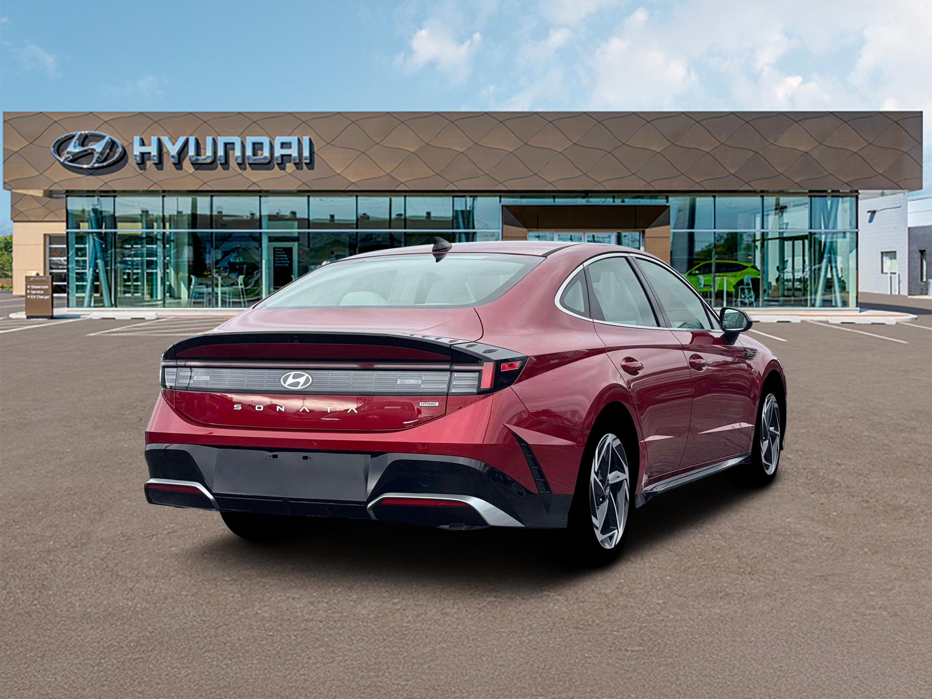 New 2026 Ultimate Red Hyundai SEL Sport image 7