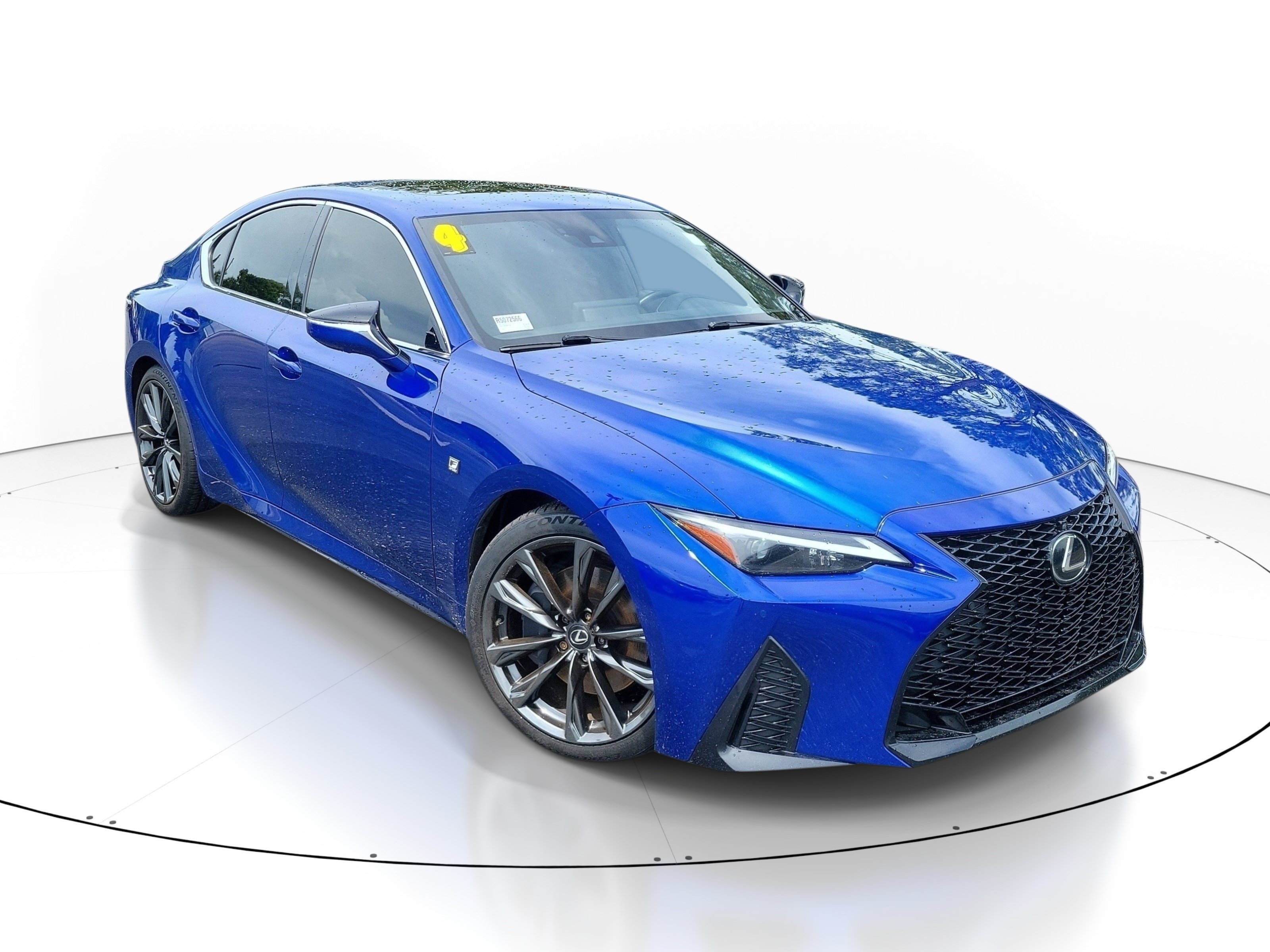 Used 2024 Ultrasonic Blue Mica 2.0 Lexus IS 350 F SPORT Design image 1