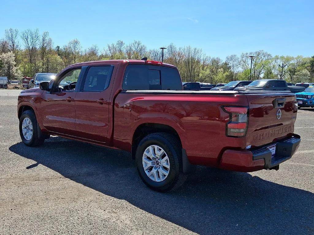 Used 2023 Red Nissan Crew Cab Long Bed SV 4x4 image 8