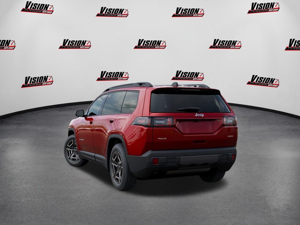 New 2026 Red Hot Pearl-Coat Exterior Paint Jeep Laredo image 3