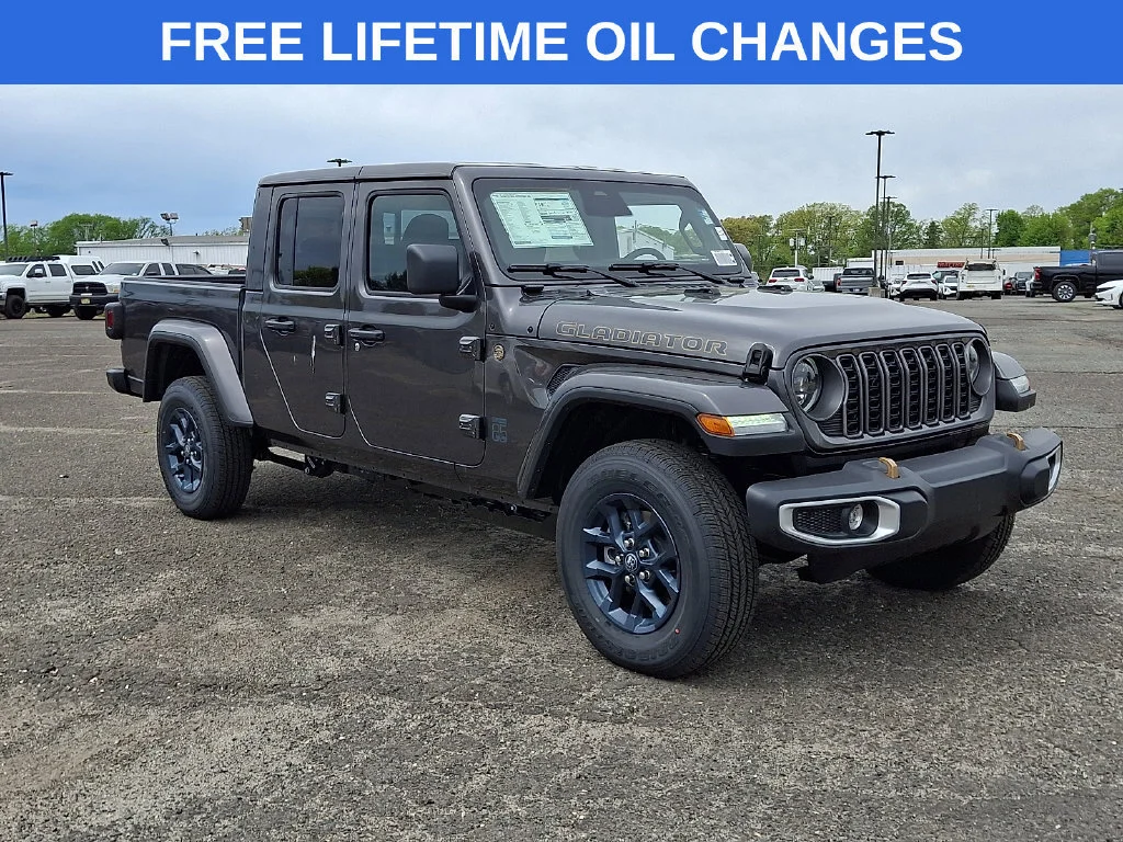 New 2026 Granite Crystal Metallic Clear-Coat Exterior Paint Jeep 85th Anniversary Edition image 1
