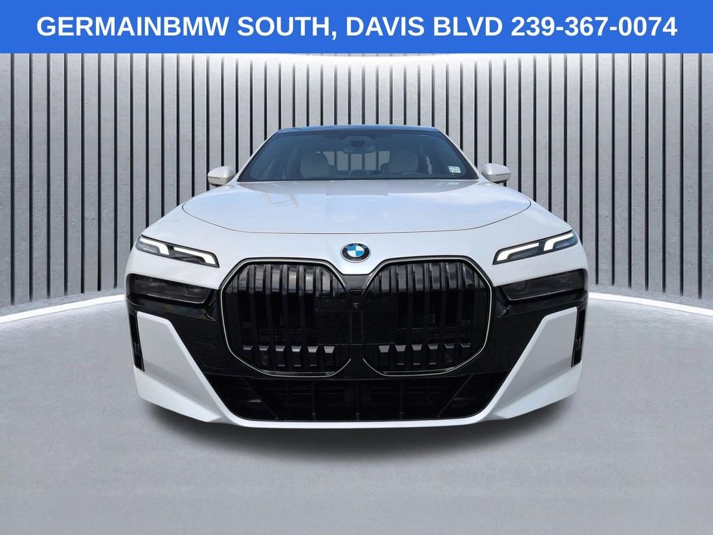 Certified Used 2025 White Metallic BMW 760i xDrive image 10