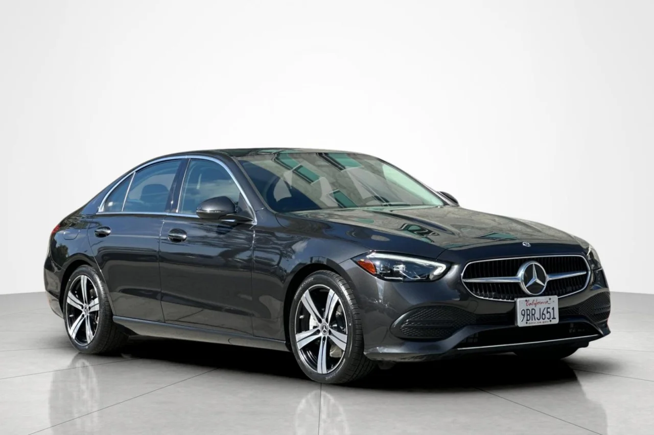 Certified Used 2022 Graphite Grey Metallic Mercedes-Benz C 300 image 7