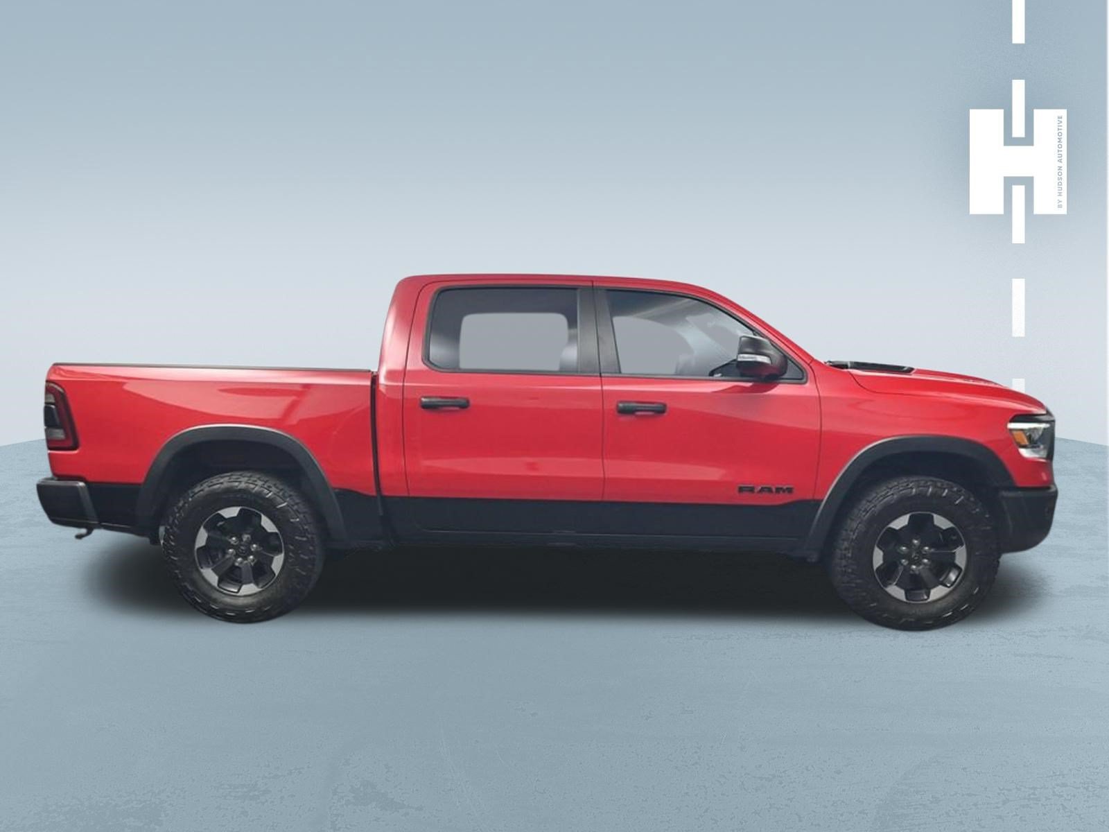 Used 2021 Flame Red Clearcoat Ram Rebel image 3