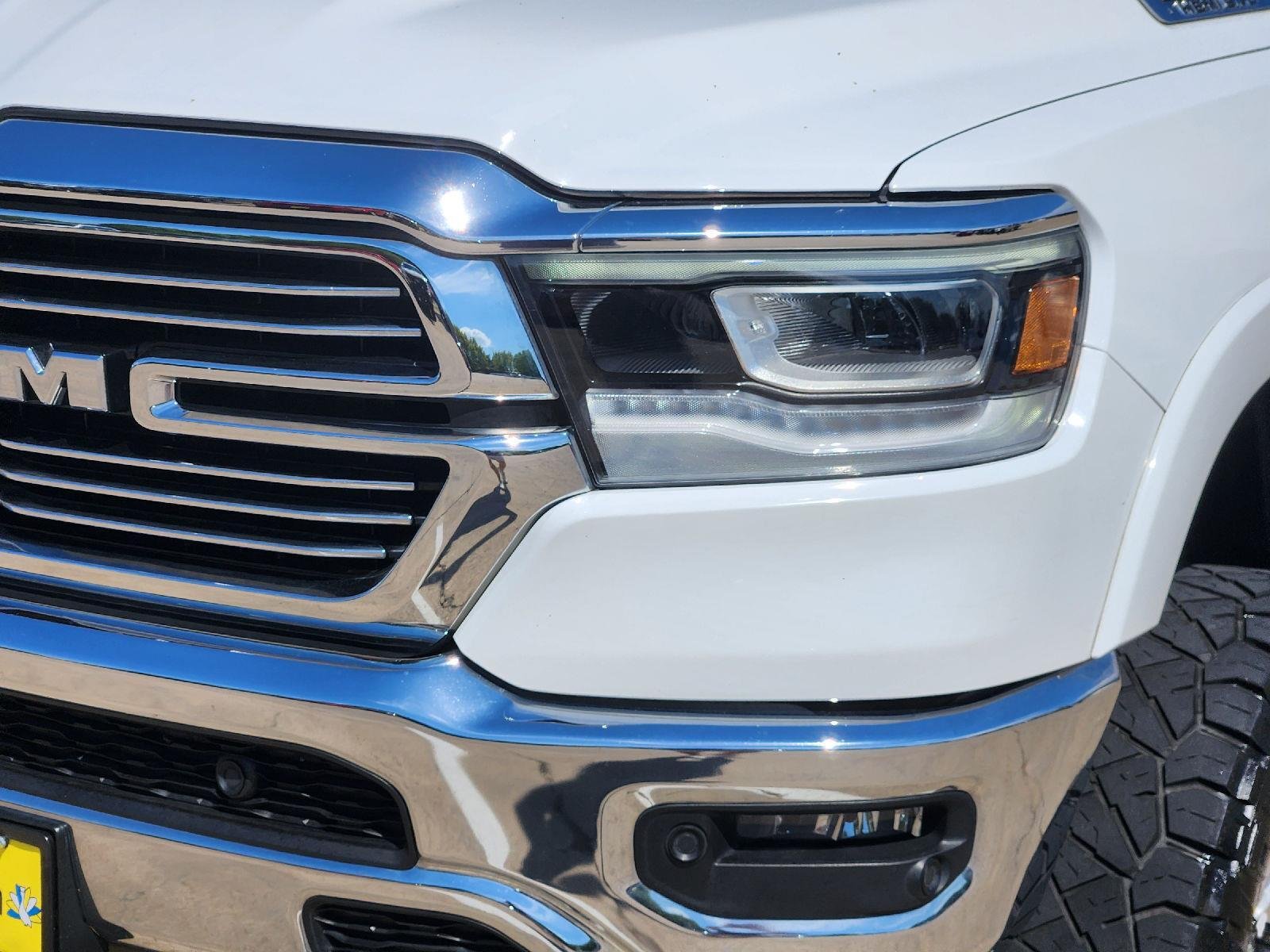 Used 2020 Bright White Clearcoat Ram Laramie image 7