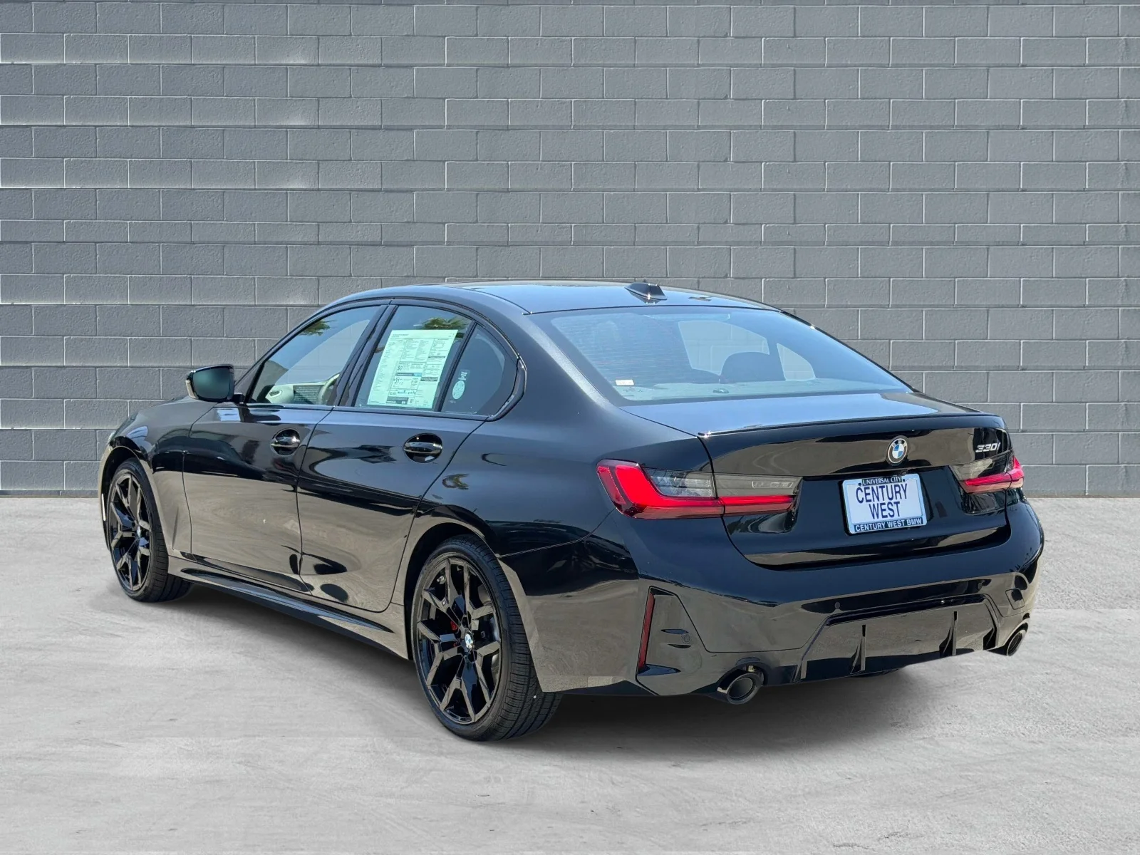New 2026 Black Sapphire Metallic BMW 330i image 3