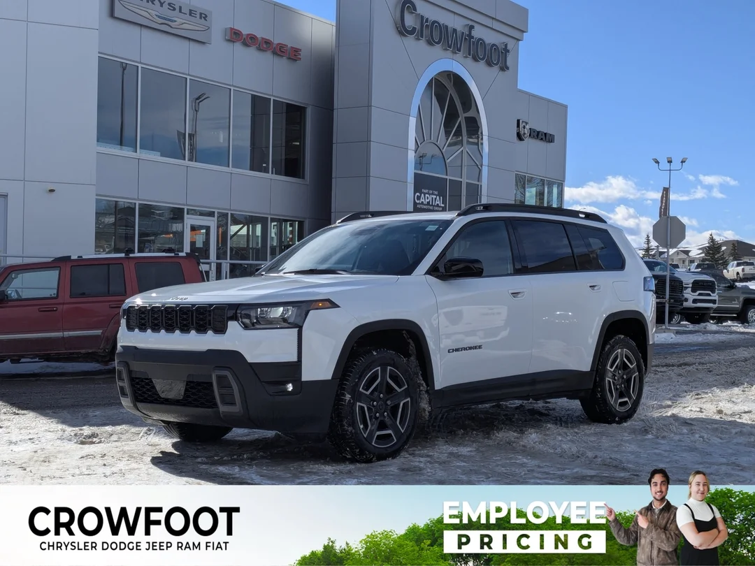 New 2026 White Jeep Laredo - - 4x4 - Customer Preferred Pkg 23F - Compact Spare Tire & More! image 1