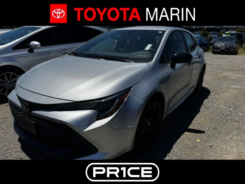 Used 2022 Silver Toyota SE Nightshade Edition image 1